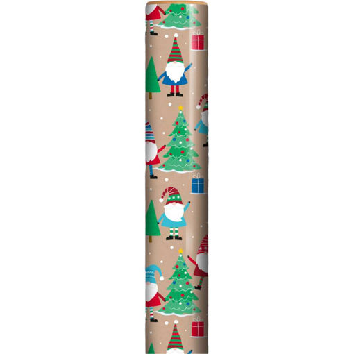 Picture of 4M SANTA CLAUS BROWN WRAPPING ROLL
